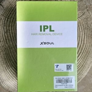 New in box, unopened, IPL laser hair removal device with accessories